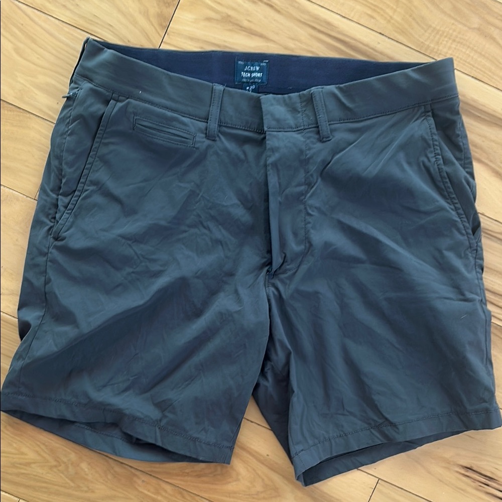 JCrew Gray Flat Front Shorts